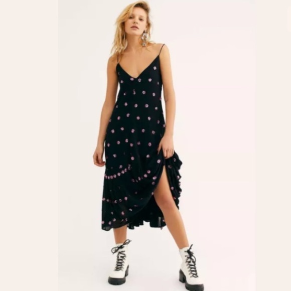 Free People Milky Way Sequin Maxi Dress - Picture 2 of 5